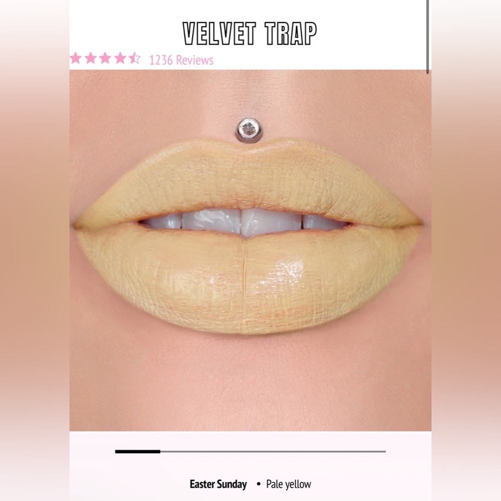 Jeffree Star 🌟 Velvet Trap Lipstick-Easter 🐣 Sunday BNIB